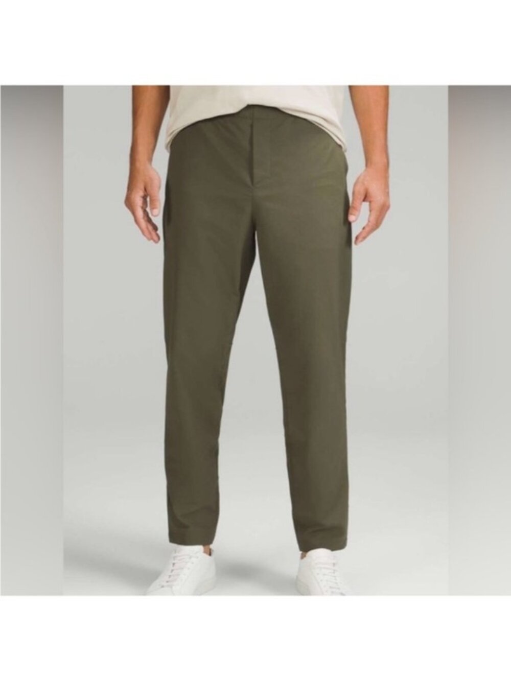 Lululemon Men's Pants New Venture Trousers Pique Fabric Carob Brown size XL